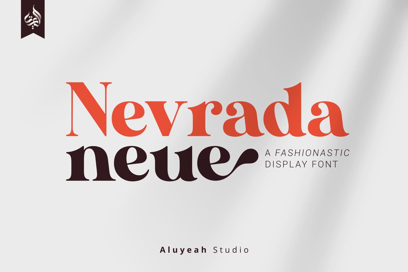 Nevrada Neue a Fashiontastic Display Font