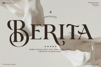 Berita Display Font