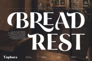 Enphera - A Sophisticated Ligature Display Typeface!