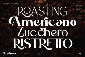 Enphera - A Sophisticated Ligature Display Typeface!