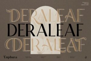 Enphera - A Sophisticated Ligature Display Typeface!
