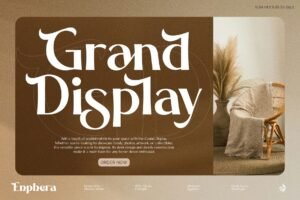 Enphera - A Sophisticated Ligature Display Typeface!