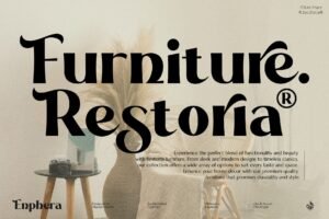 Enphera - A Sophisticated Ligature Display Typeface!