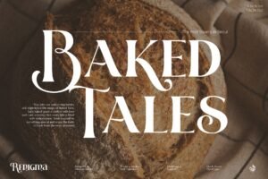 Renigma - A Brand New Stunning Display Serif Typeface